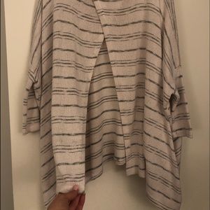 White/ cream & grey turtle neck sweater.